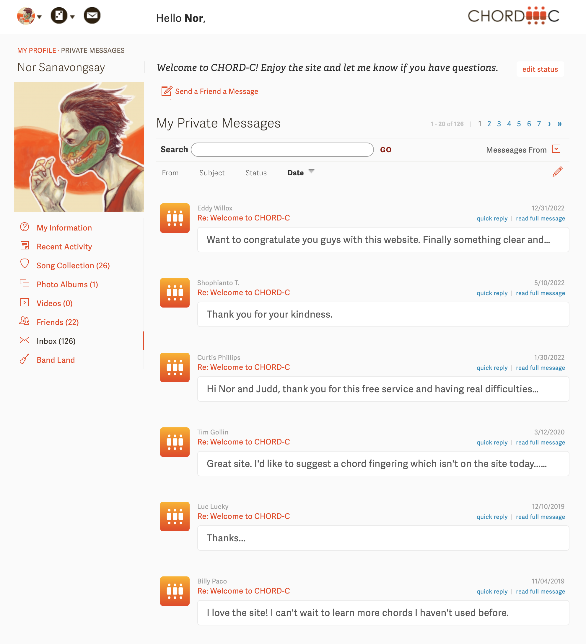 Chord C Community
