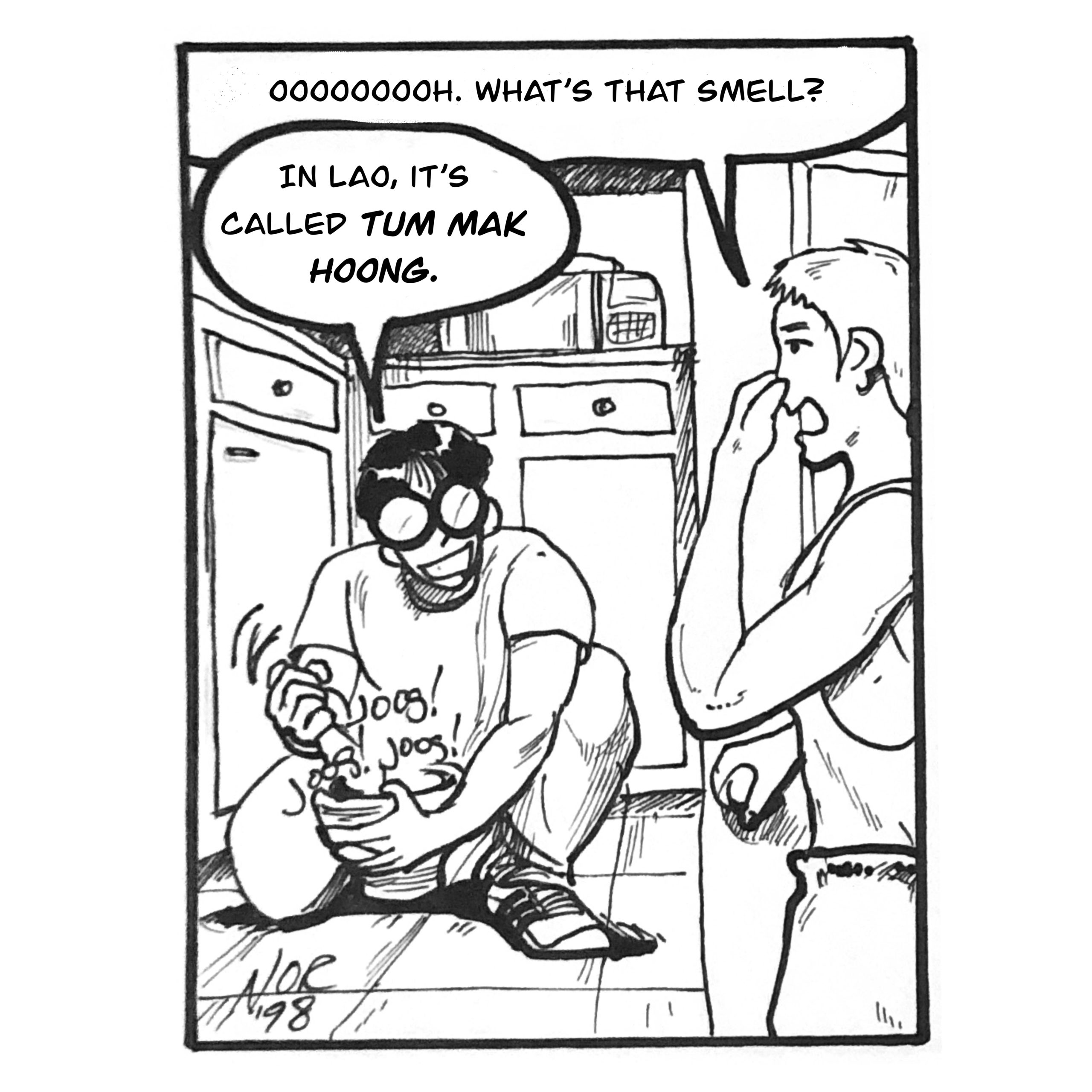 Tum a what?